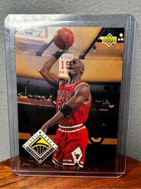 1993 Upper Deck Michael Jordan Breakaway Threats Card #438
